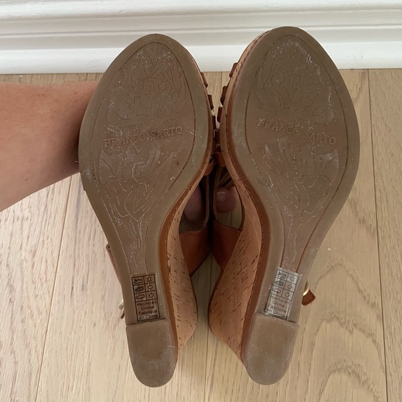 Franco Sarto Cork Wedges - Picture 8 of 9